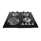 XMY Built-In Tempered Glass 4-Burner Gas Stove