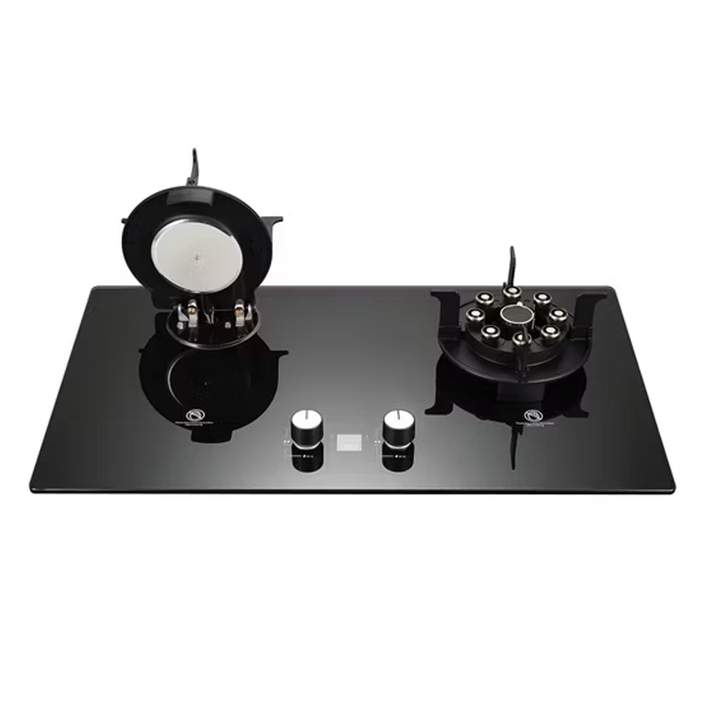 XMY Tempered Glass Built-In Gas Hob – 2 Burner