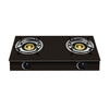 2-Burner Tempered Glass Gas Stove