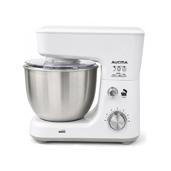 AUCMA Stand Mixer with Stainless Steel Bowl - 500W
