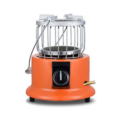 2-in-1 Portable Propane Gas Heater & Stove