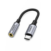 FONENG 3.5mm Female Audio Adapter Cable – Type-C / Lightning
