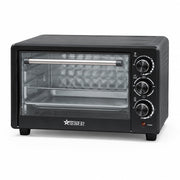 iStar-ST 56L Toaster Oven with Adjustable Temperature Control - Black