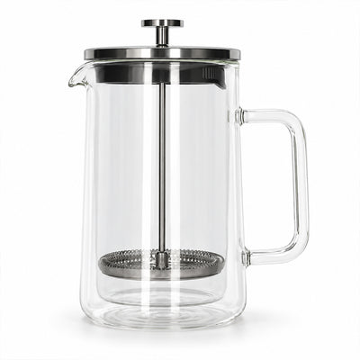 Glass French Press Coffee & Tea Maker - 600ml