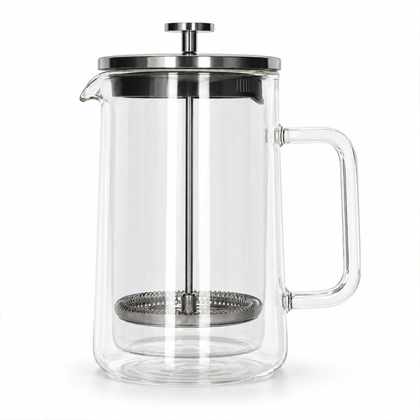 Glass French Press Coffee & Tea Maker - 600ml