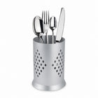 Aluminium Cutlery Holder with Drain Holes for Spoons, Forks & Knives