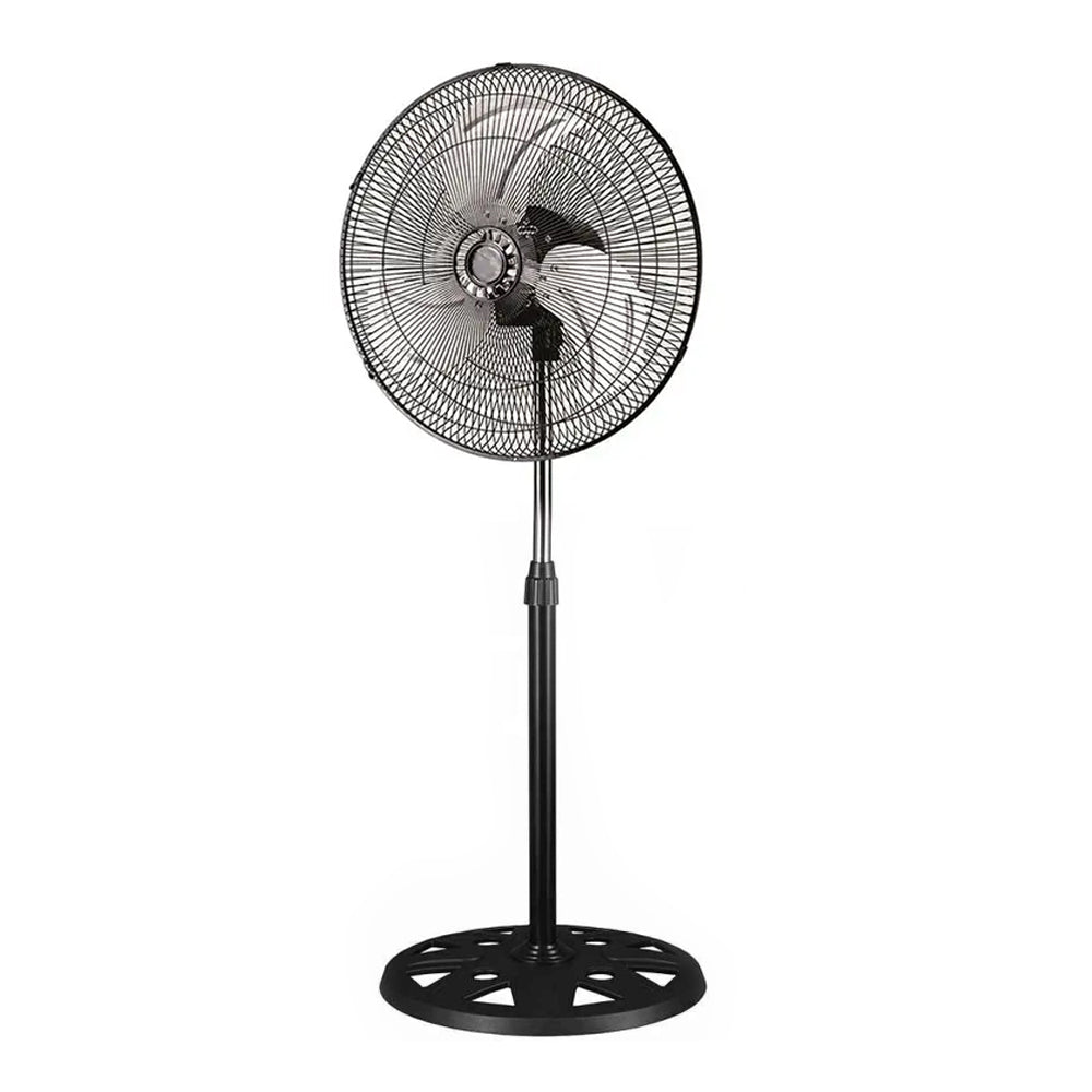 Rising 18" Pedestal Oscillating Fan – Metal 3 Blades
