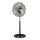 Rising 18" Pedestal Oscillating Fan – Metal 5 Blades