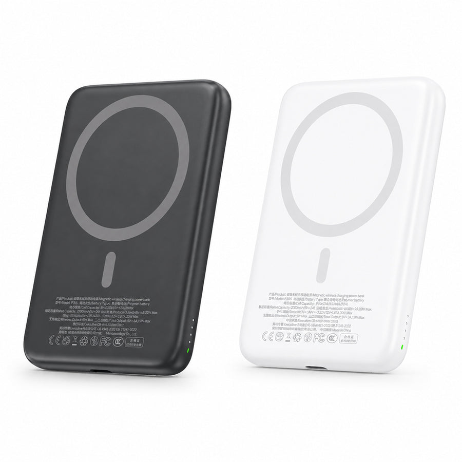 FONENG 5000mAh 20W Ultra-Thin Magnetic Wireless Power Bank