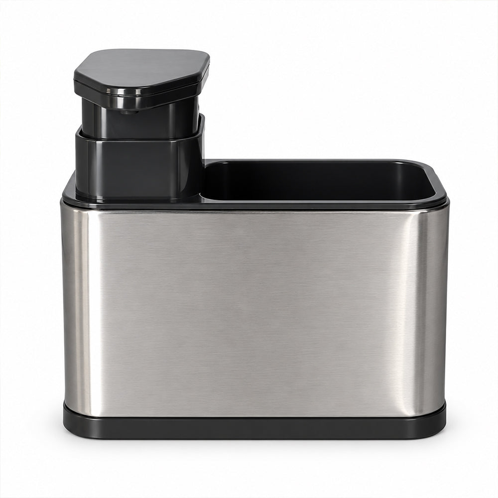 Kitchen Cleaning Storage Rack with Soap Pump - 320ml