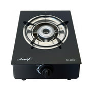 Aruif Single Burner Tempered Glass Gas Stove