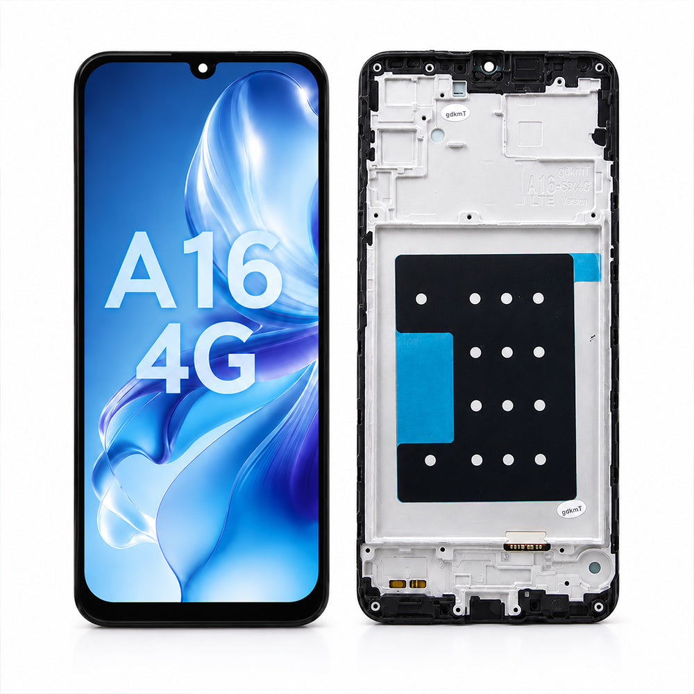 Original Screen & Digitizer with Frame for Samsung Galaxy A16 4G