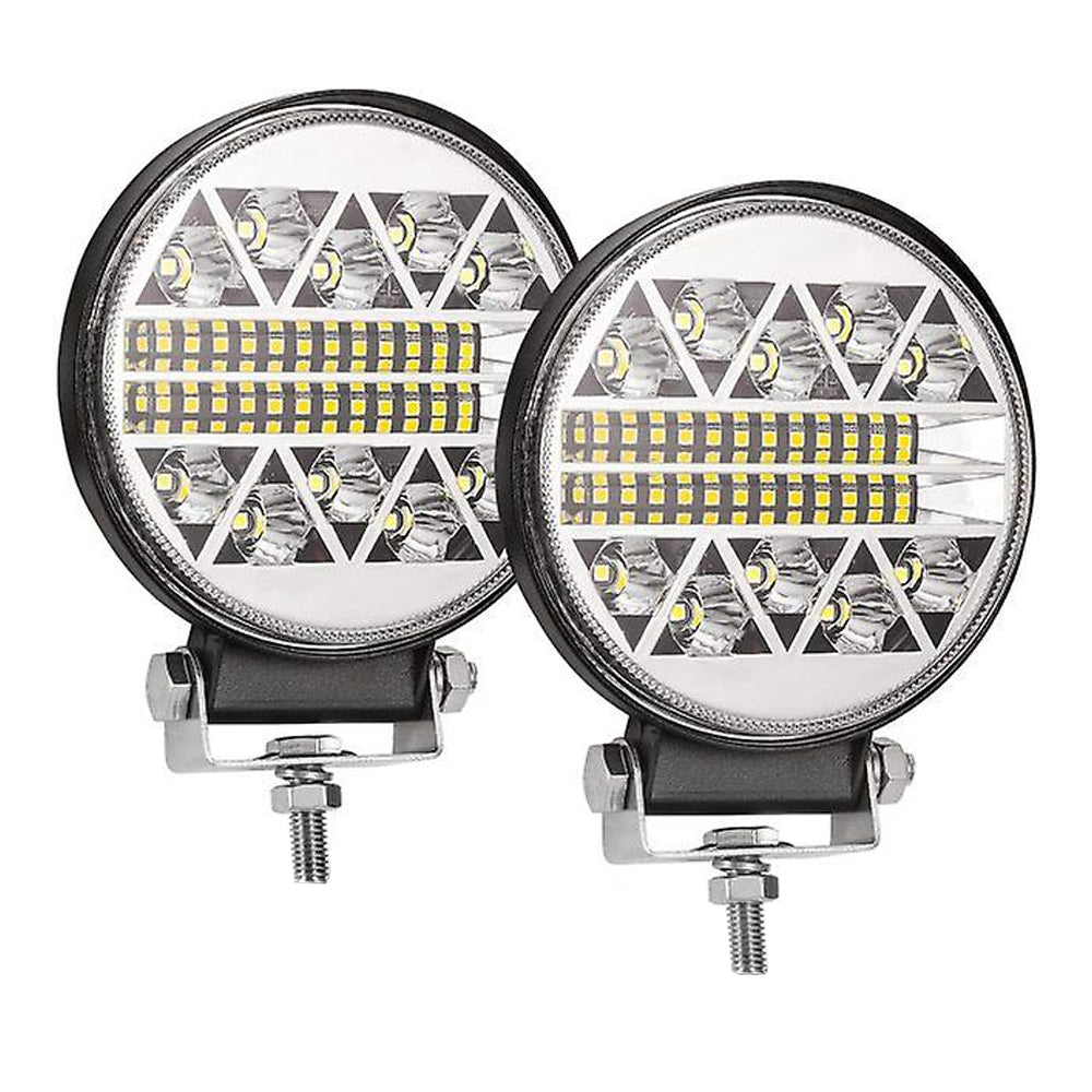 Istar-ST 4-Inch Round LED Car Spot Light - Pack Of 2