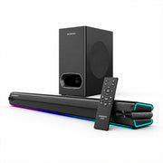 Skyworth 480W 2.1CH Bluetooth Soundbar with Wireless Subwoofer