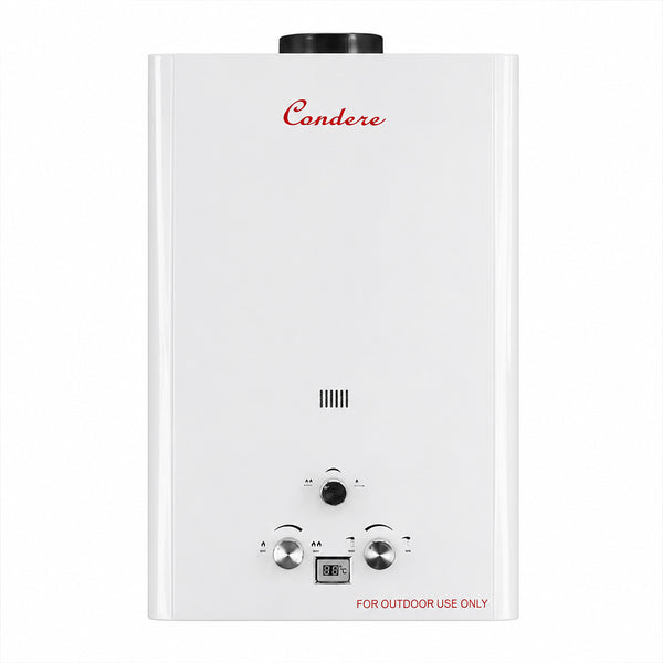 Condere 12L LPG Tankless Gas Water Heater & Gas Geyser