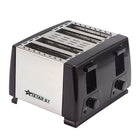 4 Slot Toaster 1300W – 6 Temperature Settings Stainless Steel