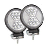 Istar-ST 4-Inch Heavy-Duty Large-View Cross Round Spot Light - Pack Of 2