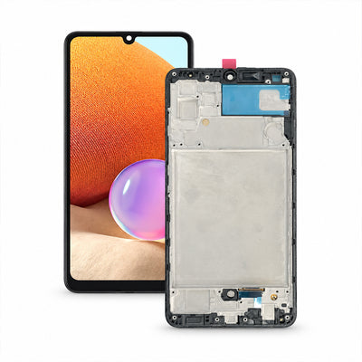 Replacement Screen with Frame for Samsung Galaxy A32 4G