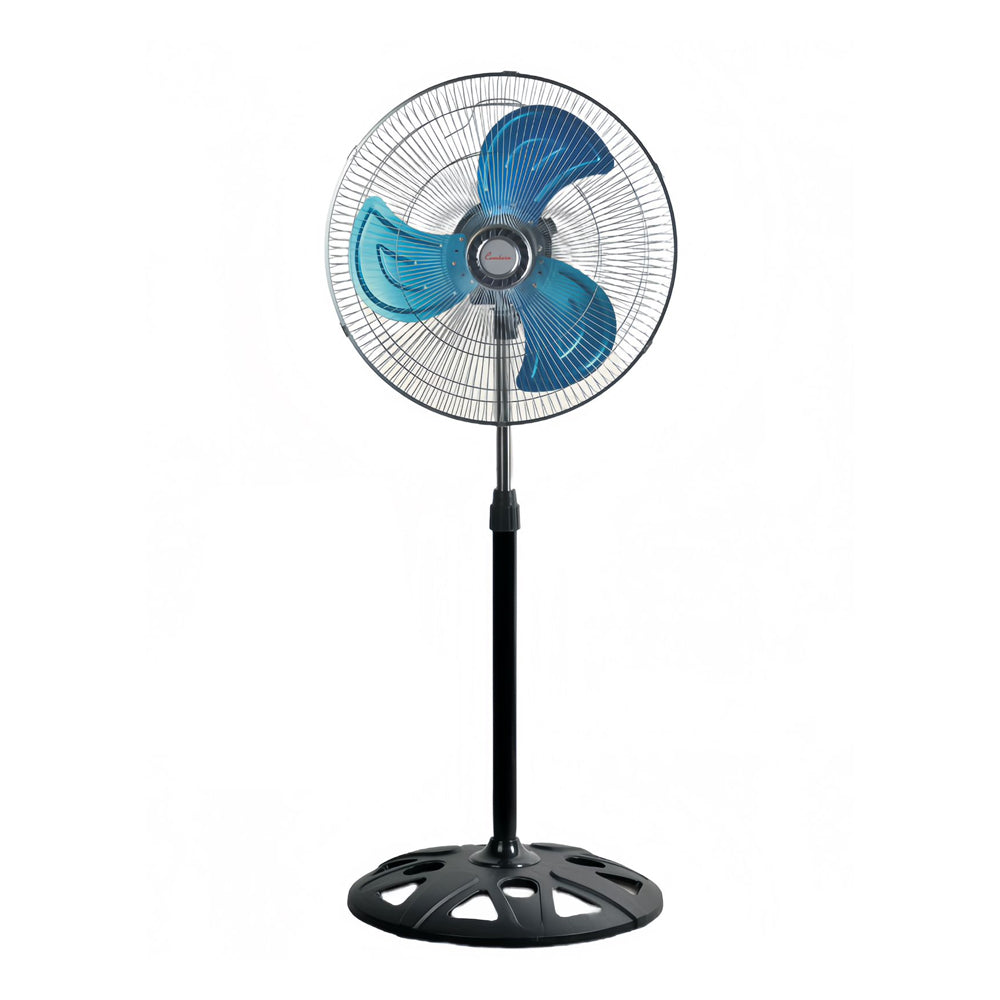 Condere 18-Inch Metal Pedestal Stand Fan – 3 Speed, Oscillating - Set ...