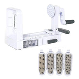 4-in-1 Vegetable Spiralizer – Create Fresh Zucchini & Carrot Noodles Instantly