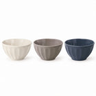 3-Piece Mix & Match Ceramic Bowl Set - 4.25 Inch