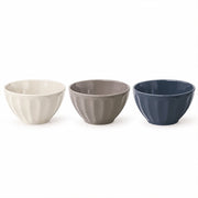 3-Piece Mix & Match Ceramic Bowl Set - 4.25 Inch