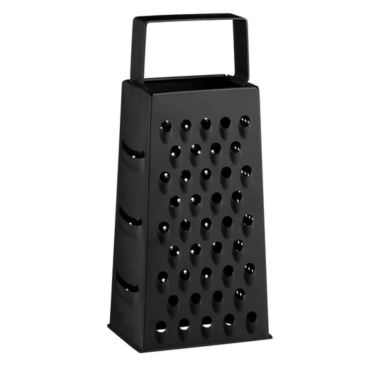Kitchen Craft Black Non-Stick 9 inch Four-Sided Box Grater