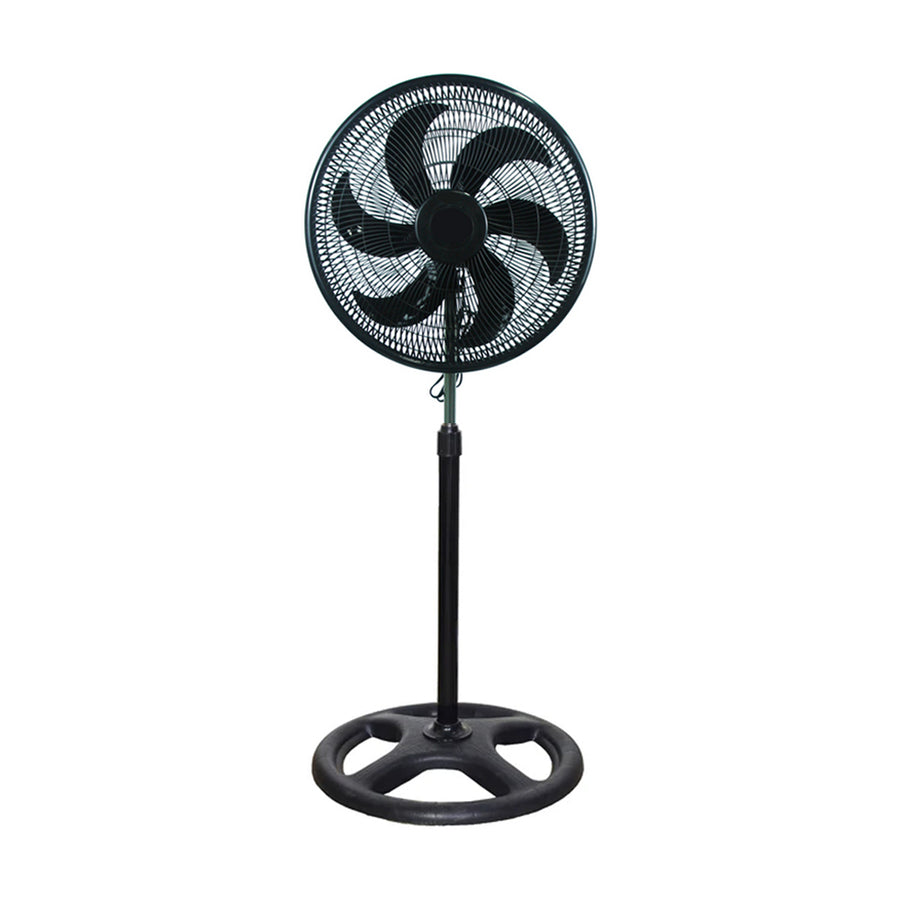 Rising 18" Pedestal Oscillating Fan – 6 Blade