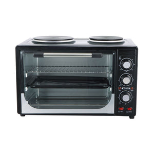 iStar 32L Electric Oven with 2 Plate Stove (3200W)