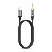 FONENG Metal AUX Audio Cable – 3.5mm / Type-C / Lightning