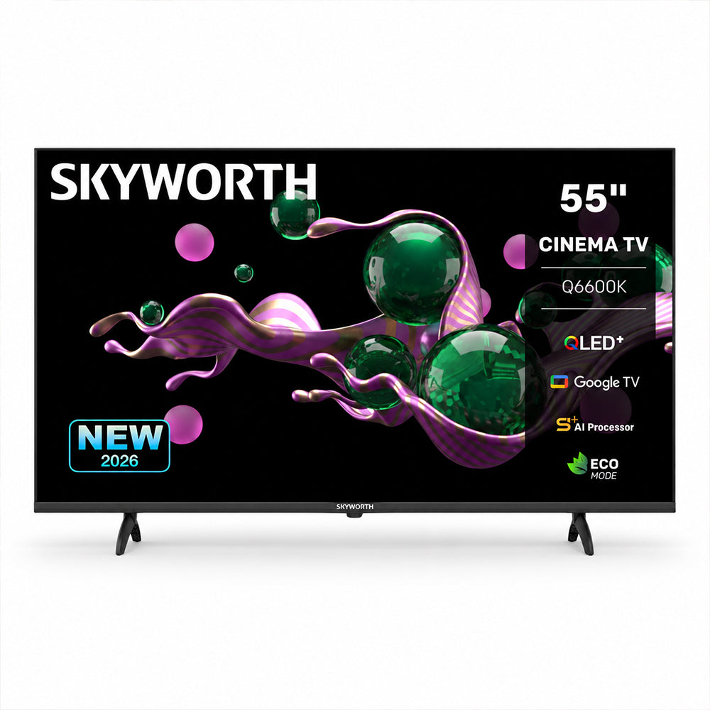 Skyworth 55-Inch 4K UHD QLED Google Smart TV
