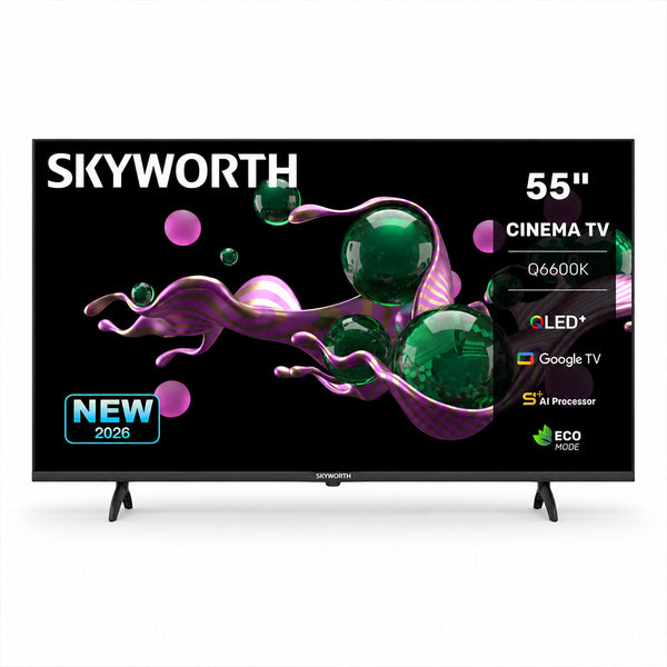 Skyworth 55-Inch 4K UHD QLED Google Smart TV