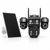 4G LTE Solar-Powered Outdoor Security Camera with EseeCloud App
