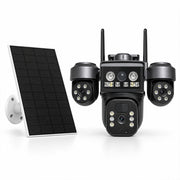 4G LTE Solar-Powered Outdoor Security Camera with EseeCloud App