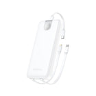 FONENG 10000mAh 22.5W Fast Charging Power Bank with 3 Built-In Cables