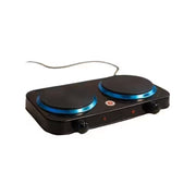 2000W Professional Two-Plate Solid Stove – Dual Independent Heat