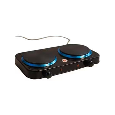 2000W Professional Two-Plate Solid Stove – Dual Independent Heat