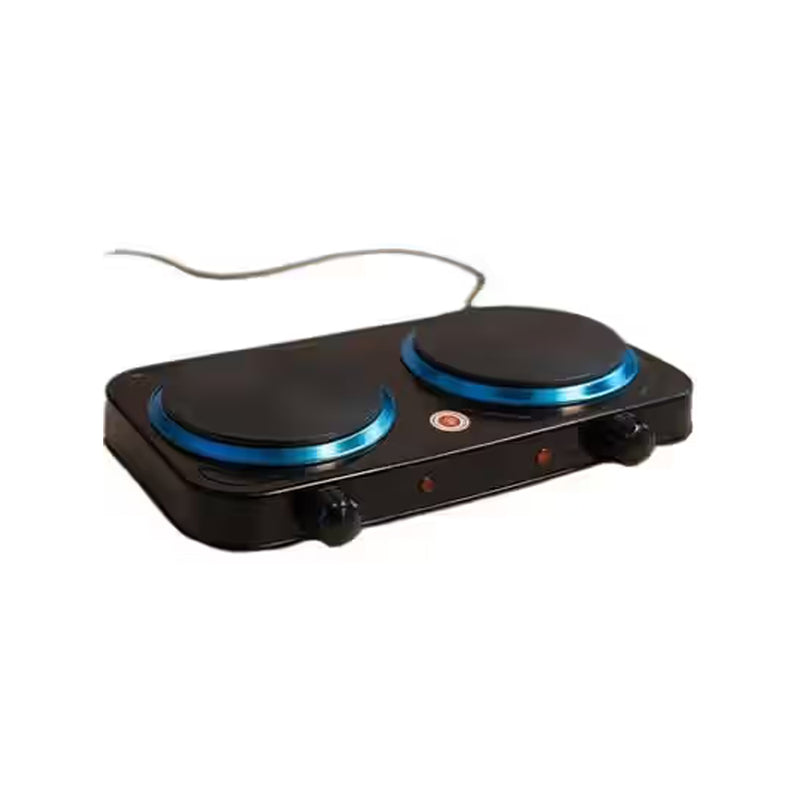 2000W Professional Two-Plate Solid Stove – Dual Independent Heat