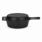 2-in-1 Multi Cooker Deep Pot with Frying Pan Lid - 26cm