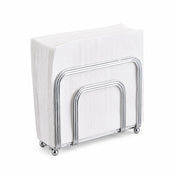 Silver Metal Napkin Holder for Kitchen Counter & Dining Table