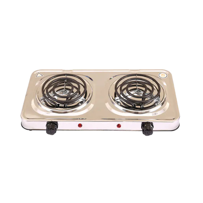 Aruif CL-806 Electric Double Spiral Stove – Premium Silver
