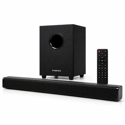 Finnteck Wireless Bluetooth Soundbar with Subwoofer