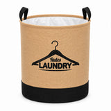 iStar Foldable Laundry Basket with Carry Handles