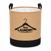 iStar Foldable Laundry Basket with Carry Handles