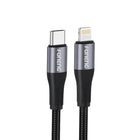 FONENG X112 1m Metal Head Braided Fast Charging Cable 60W / PD27W