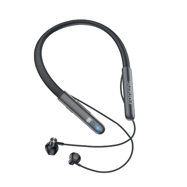 FONENG BL37 Digital Display Neckband Bluetooth Earphones