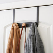Bamboo 3-Hook Over-the-Door Rack