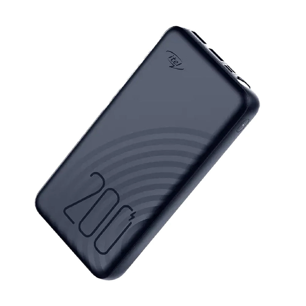 itel Star 200 High-Capacity Power Bank – 20,000mAh Dual USB Fast Charge
