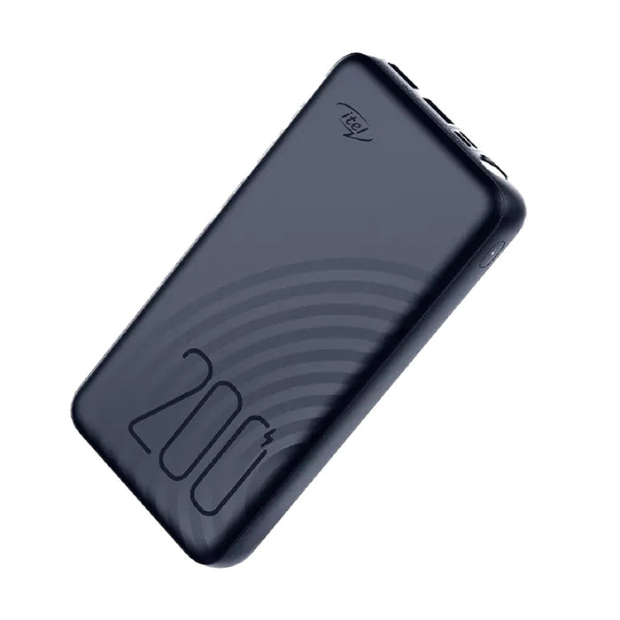itel Star 200 High-Capacity Power Bank – 20,000mAh Dual USB Fast Charge