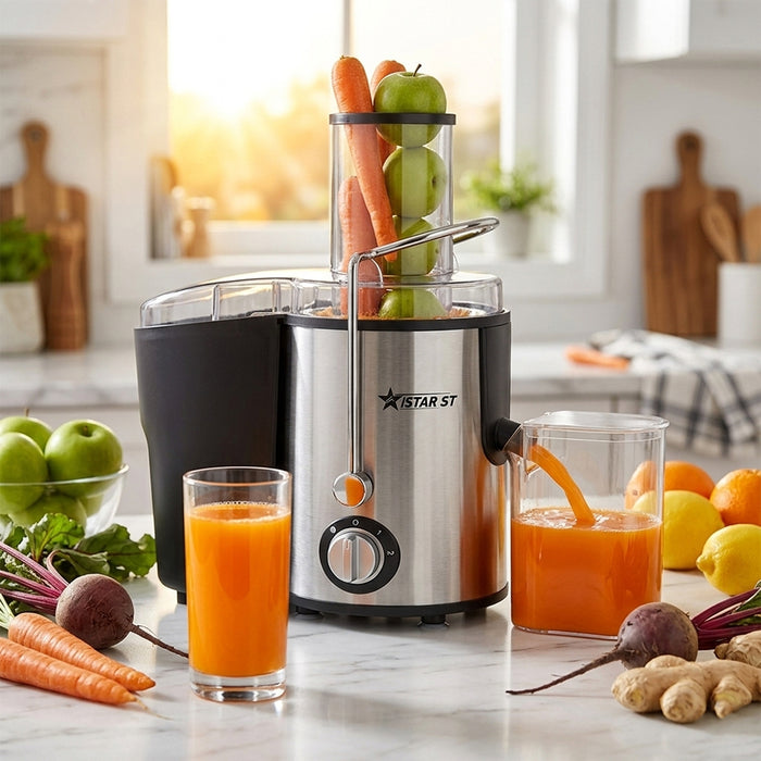 iStar 400W Electric Juicer – Fast Start & Low Noise Operation